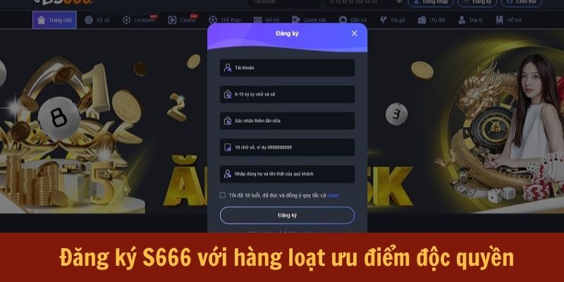 Đăng Ký S666 - Thao Tác Gia Nhập Nền Tảng Trực Tuyến An Toàn - aviro.games