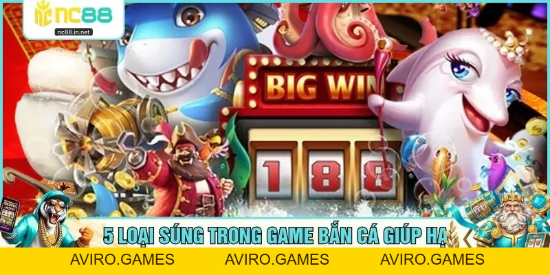 5 Loại Súng Trong Game Bắn Cá Giúp Hạ Boss 20 Giây - aviro.games
