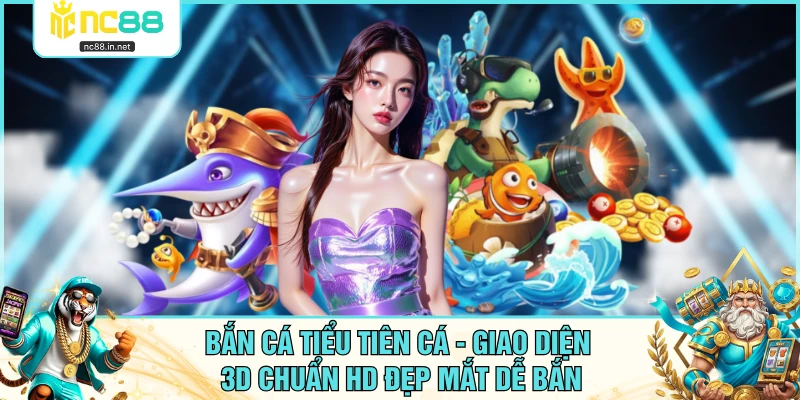 Bắn Cá Tiểu Tiên Cá - Giao Diện 3D Chuẩn HD Đẹp Mắt Dễ Bắn - aviro.games Bắn Cá Tiểu Tiên Cá - Giao Diện 3D Chuẩn HD Đẹp Mắt Dễ Bắn - aviro.games